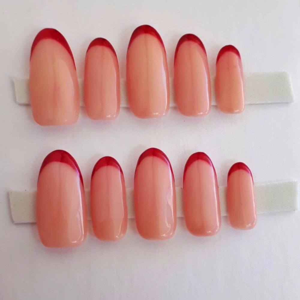 Quick Tips! Beautiful Custom Press On Nails ❤️ - Picture 2 of 2